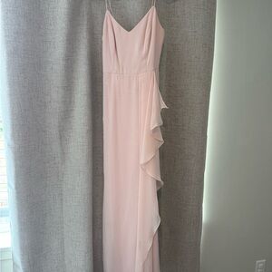 Dessy Collection Pink Evening Gown